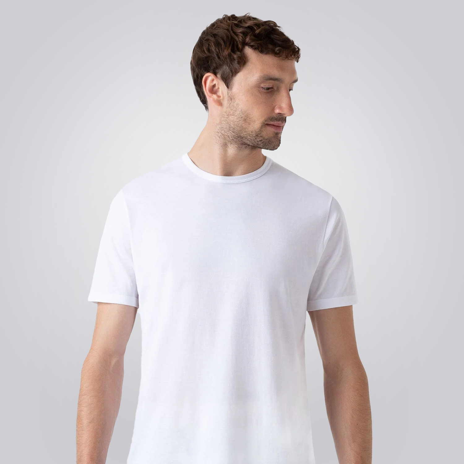 camiseta premium cordilheira algodão pima masculina